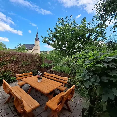 Апартаменты Ferienwohnung Mit Terrasse Im Zschopauer Herzen Zschopau