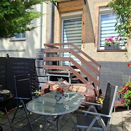 Ferienwohnung Mit Terrasse Im Zschopauer Herzen *