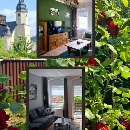 Ferienwohnung Mit Terrasse Im Zschopauer Herzen Апартаменты