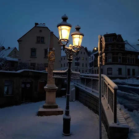 Ferienwohnung Mit Terrasse Im Zschopauer Herzen Апартаменты